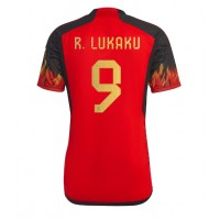 Maglie da calcio Belgio Romelu Lukaku #9 Prima Maglia Mondiali 2022 Manica Corta